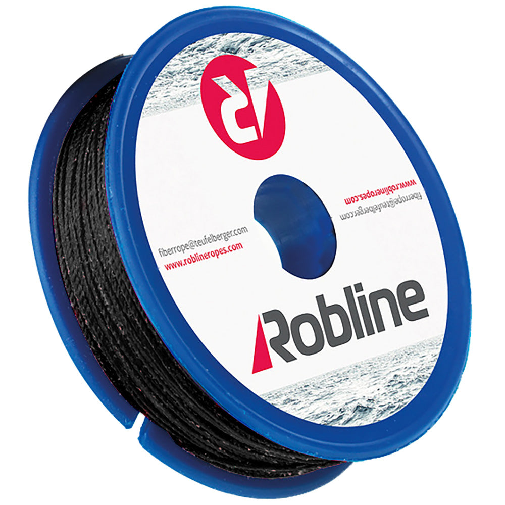 Robline Waxed Whipping Twine - 0.8mm x 40M - Black [TYN-08BLKSP] - Premium Rope from Robline - Just $5.99! 