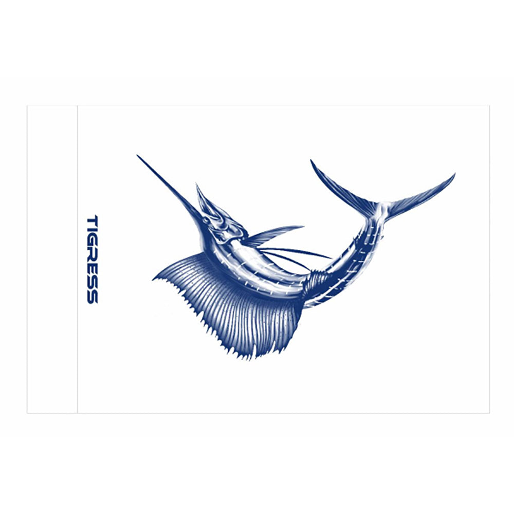 Tigress Sailfish Release Flag - 12" x 18" [88420] - Premium Fishing Accessories from Tigress - Just $21.99! 