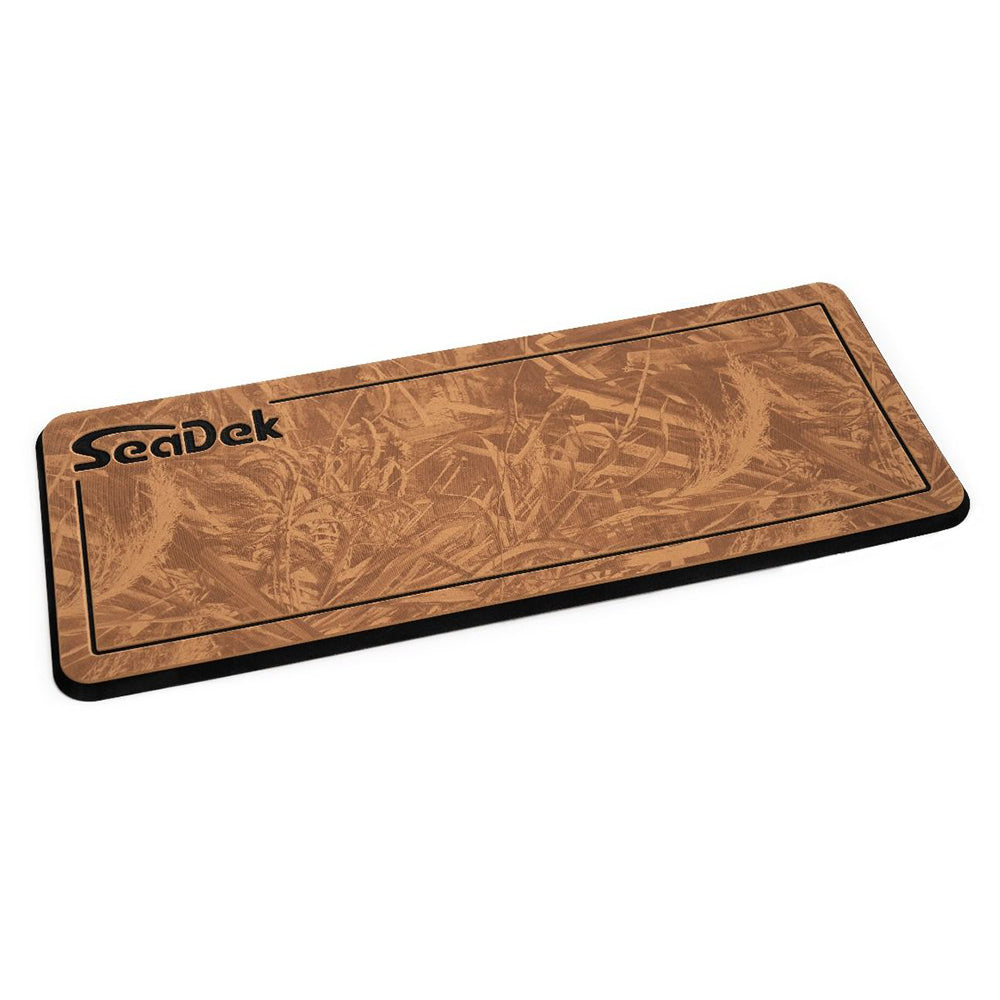 SeaDek Small Realtree Helm Pad - Mocha/Black MAX-5 Pinline Smooth [39042-85510] - Premium Deck / Galley from SeaDek - Just $136.99! Shop now at Boat Gear Depot