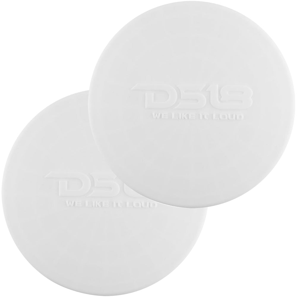 DS18 Silicone Marine Speaker Cover f/6.5" Speakers - White [CS-6/WH] - Premium Accessories from DS18 - Just $11.96! 