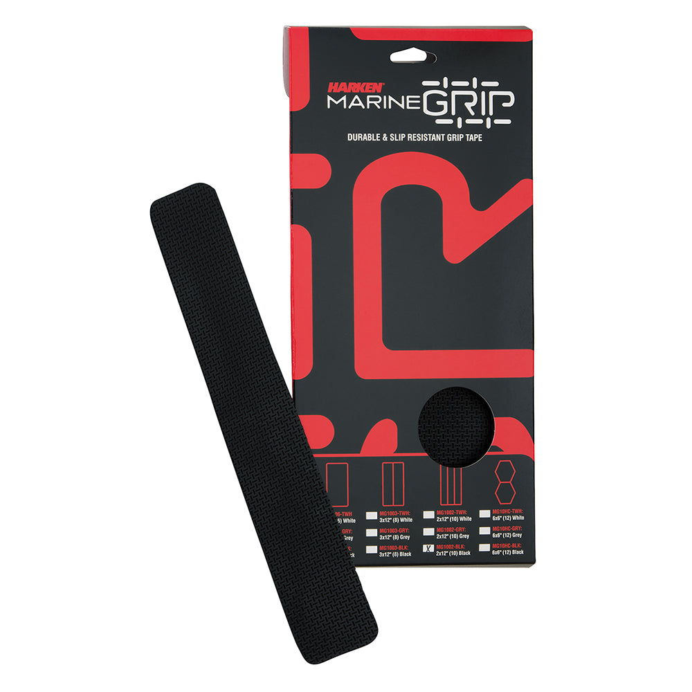 Harken Marine Grip Tape - 2 x 12" - Black -10 Pieces [MG1002-BLK] - Premium Accessories from Harken - Just $38.60! 