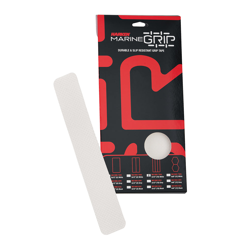 Harken Marine Grip Tape - 2 x 12" - Translucent White - 10 Pieces [MG1002-TWH] - Premium Accessories from Harken - Just $39.55! 