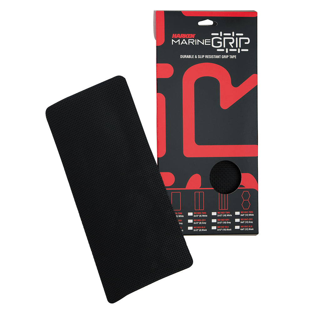 Harken Marine Grip Tape - 6 x 12" - Black - 6 Pieces [MG1006-BLK] - Premium Accessories from Harken - Just $61.50! 