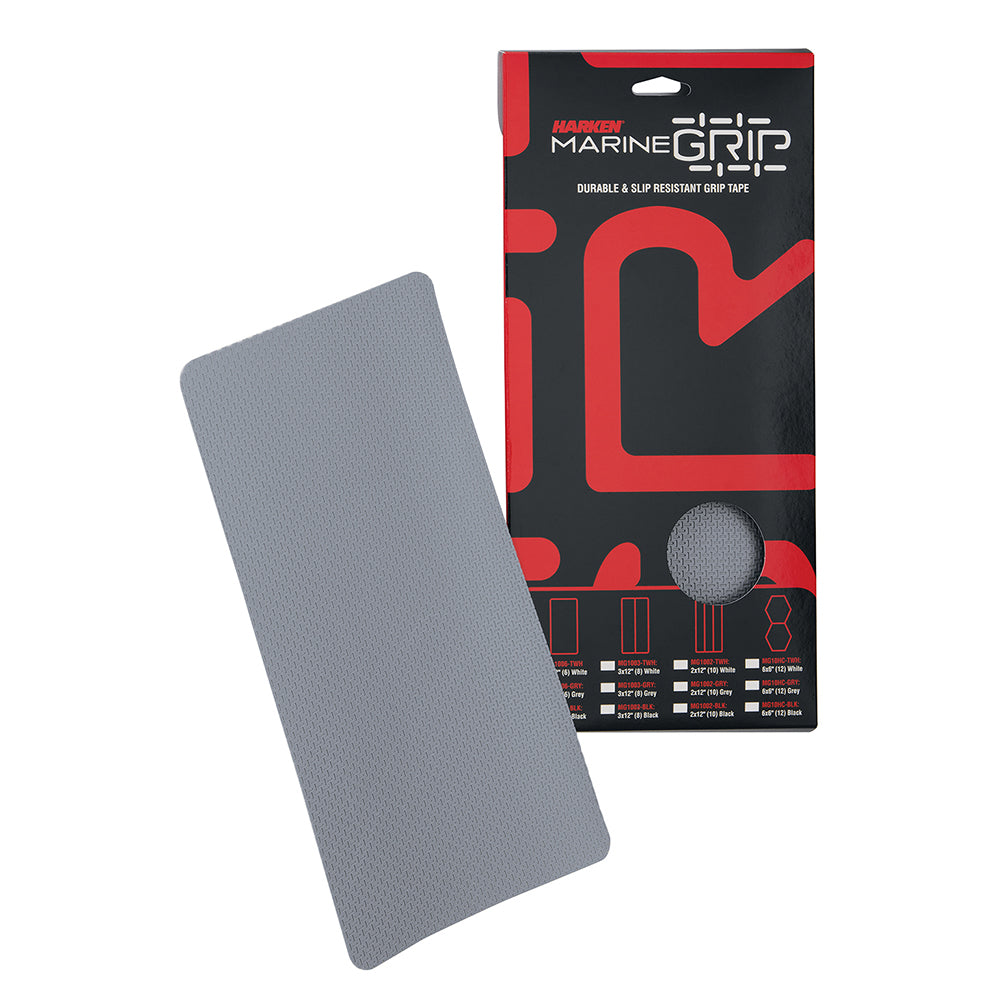 Harken Marine Grip Tape - 6 x 12" - Grey - 6 Pieces [MG1006-GRY] - Premium Accessories from Harken - Just $60! 