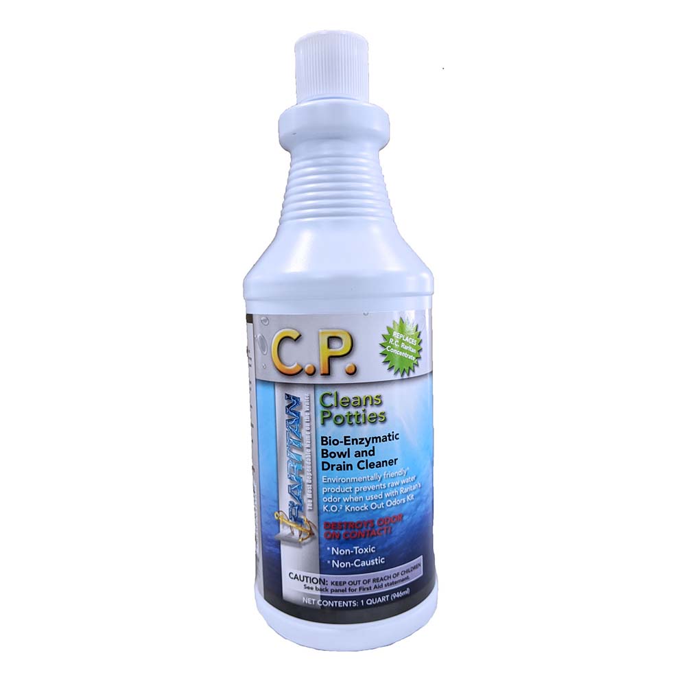 Raritan C.P. Cleans Potties Bio-Enzymatic Bowl Cleaner - 32oz Bottle [1PCP32] - Premium Cleaning from Raritan - Just $14.99! 