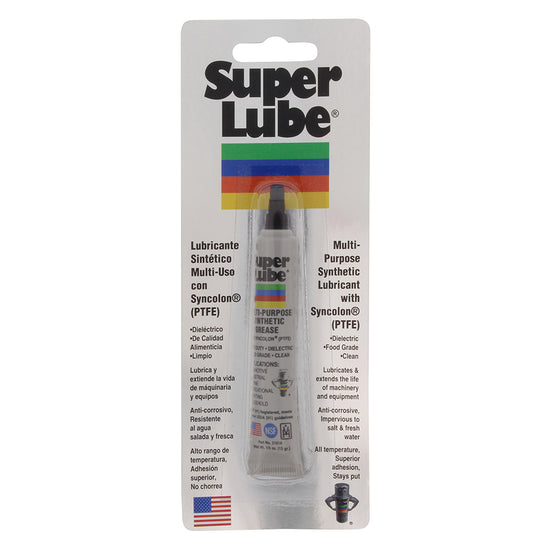 Super Lube Multi-Purpose Synthetic Grease w/Syncolon - .5oz Tube [21010] - Premium Cleaning from Super Lube - Just $6.26! 