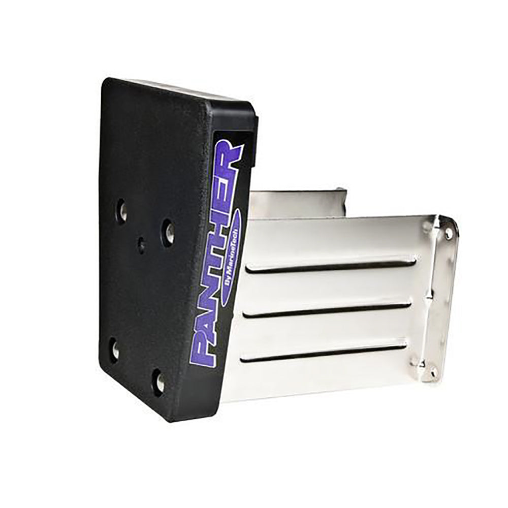 Panther Marine Outboard Motor Bracket - Stainless Steel - Fixed 35HP [55-0028] - Premium Engine Mounts from Panther Products - Just $127.98! 