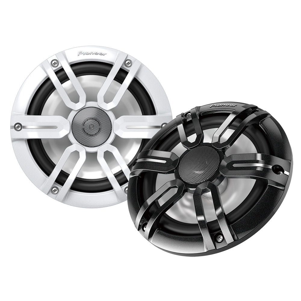 Pioneer 7.7" ME-Series Speakers - Black  White Sport Grille Covers - 250W [TS-ME770FS] - Premium Speakers from Pioneer - Just $159.99! 