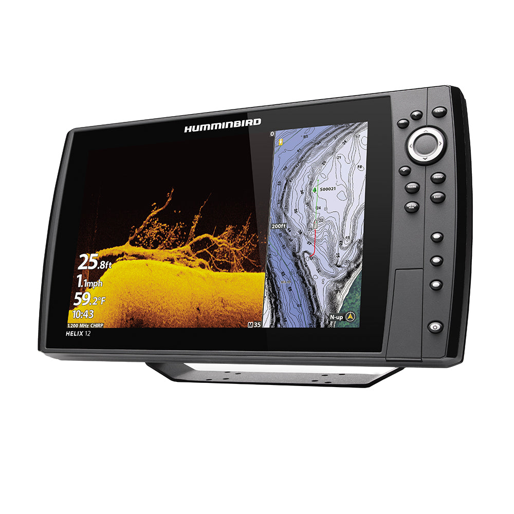 Humminbird HELIX 12 CHIRP MEGA DI+ GPS G4N CHO Display Only [411440-1CHO] - Premium GPS - Fishfinder Combos from Humminbird - Just $2027.99! 