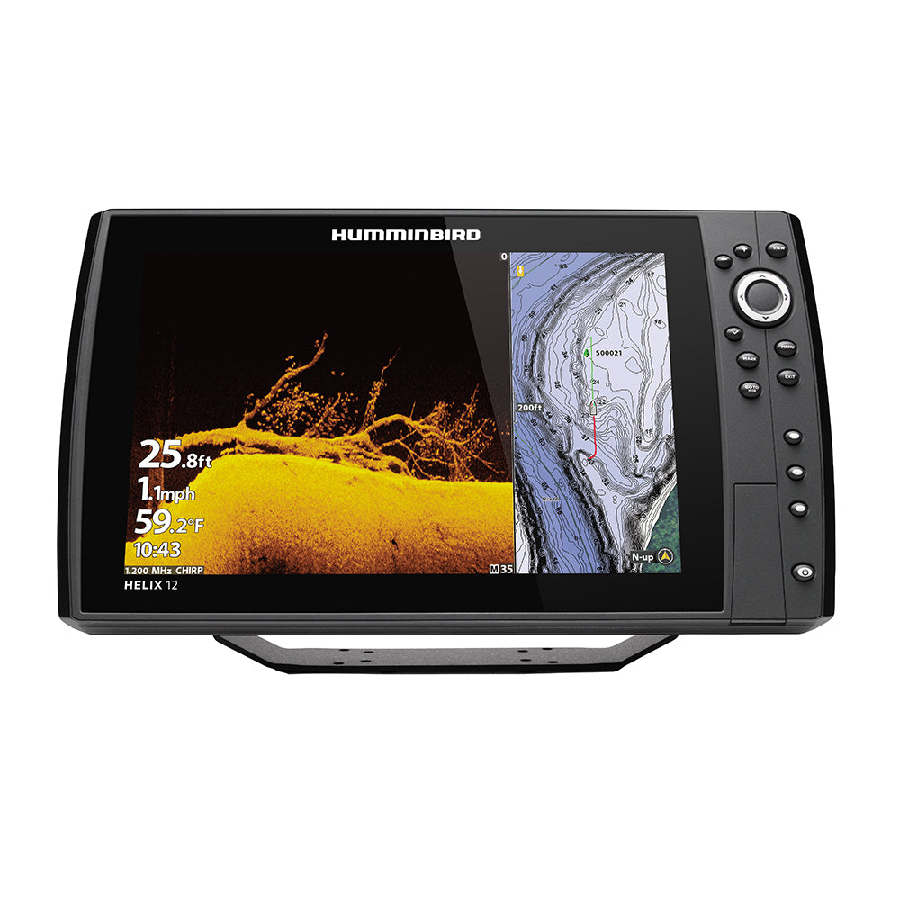 Humminbird HELIX 12 CHIRP MEGA DI+ GPS G4N CHO Display Only [411440-1CHO] - Premium GPS - Fishfinder Combos from Humminbird - Just $2027.99! 