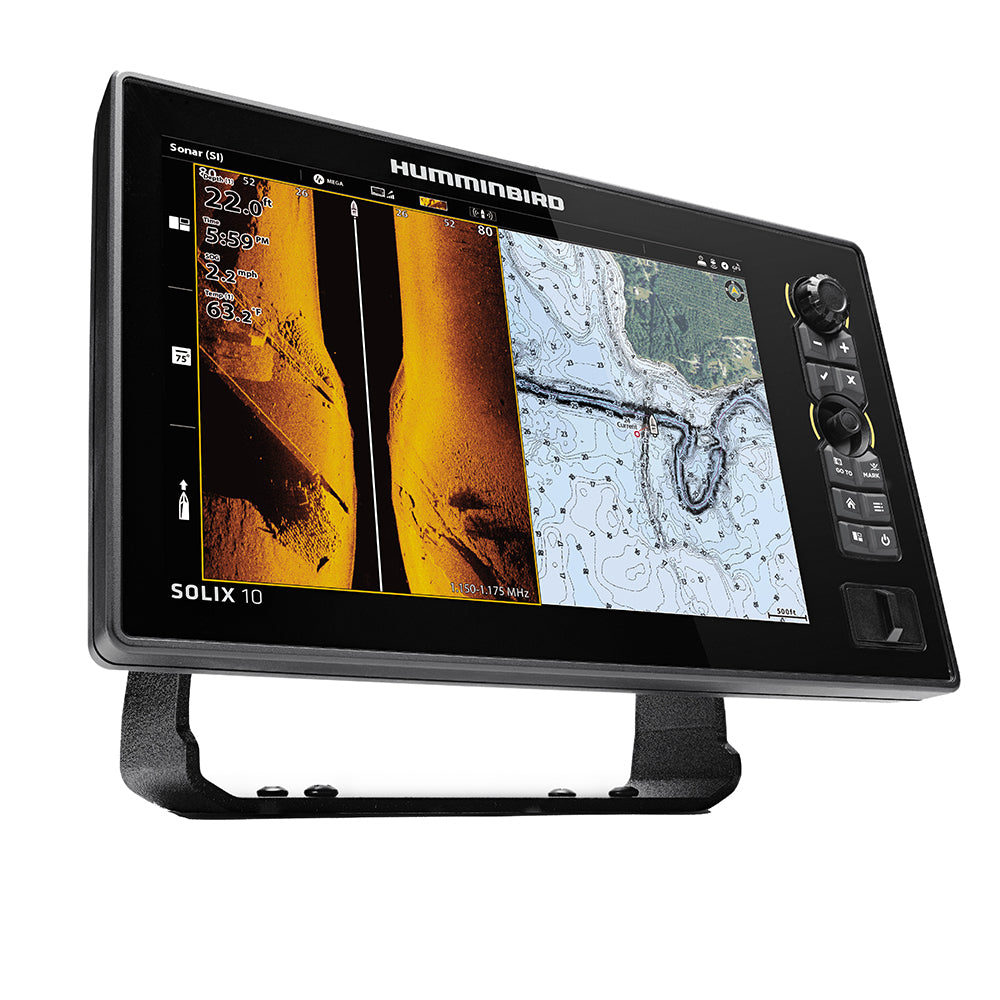 Humminbird SOLIX 10 CHIRP MEGA SI+ G3 CHO Display Only [411530-1CHO] - Premium GPS - Fishfinder Combos from Humminbird - Just $2157.99! 