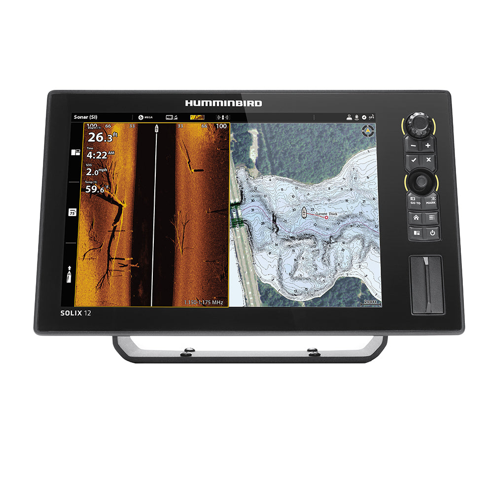 Humminbird SOLIX 12 CHIRP MEGA SI+ G3 CHO Display Only [411550-1CHO] - Premium GPS - Fishfinder Combos from Humminbird - Just $2693.99! 