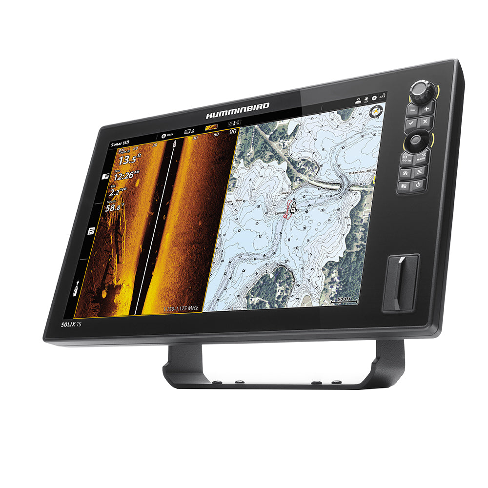 Humminbird SOLIX 15 CHIRP MEGA SI+ G3 CHO Display Only [411570-1CHO] - Premium GPS - Fishfinder Combos from Humminbird - Just $2986.99! 