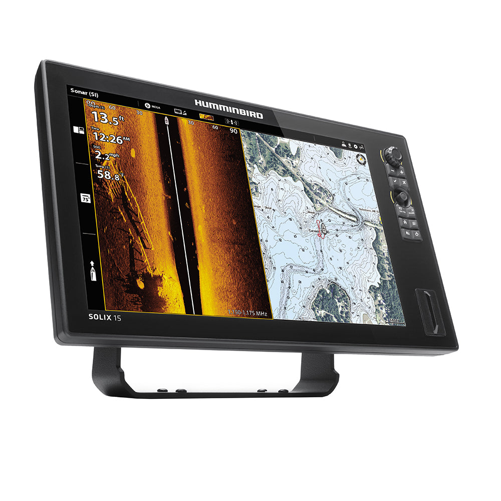 Humminbird SOLIX 15 CHIRP MEGA SI+ G3 CHO Display Only [411570-1CHO] - Premium GPS - Fishfinder Combos from Humminbird - Just $3158.99! 