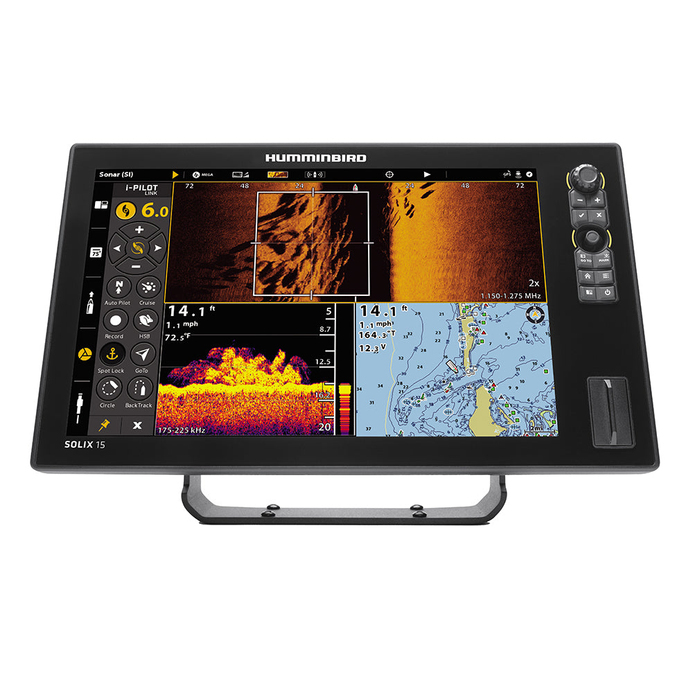 Humminbird SOLIX 15 CHIRP MEGA SI+ G3 [411570-1] - Premium GPS - Fishfinder Combos from Humminbird - Just $3250.99! 