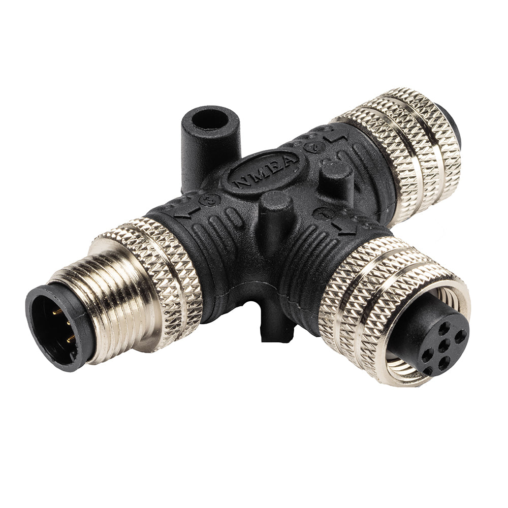 Humminbird NMEA 2000 T-Connector - Male [760038-1] - Premium NMEA Cables & Sensors from Humminbird - Just $31.99! 