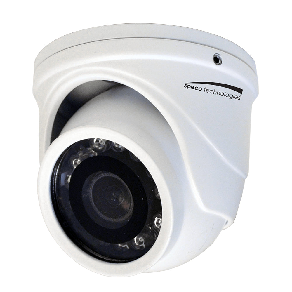 Speco 4MP HD-TVI Mini Turret Camera 2.9mm Lens - White Housing [HT471TW] - Premium Cameras - Network Video from Speco Tech - Just $144.99! 