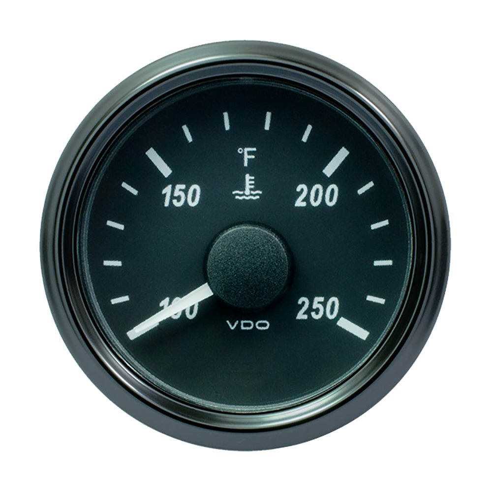 VDO SingleViu 52mm (2-1/16") Water Temperature Gauge - 250F - 450-30 Ohm [A2C3833340030] - Premium Gauges from VDO - Just $100.99! 