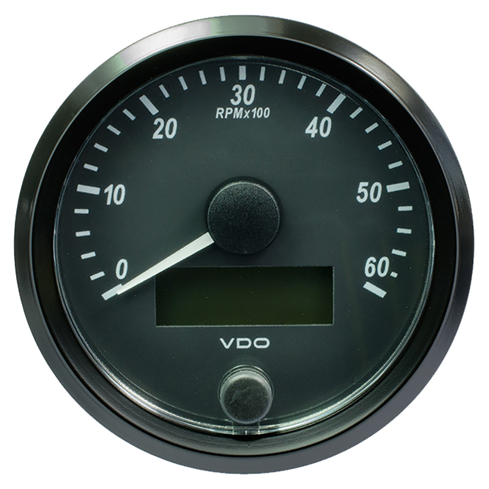 VDO SingleViu 80mm (3-1/8") Tachometer - 6,000 RPM [A2C3833010030] - Premium Gauges from VDO - Just $199.99! 