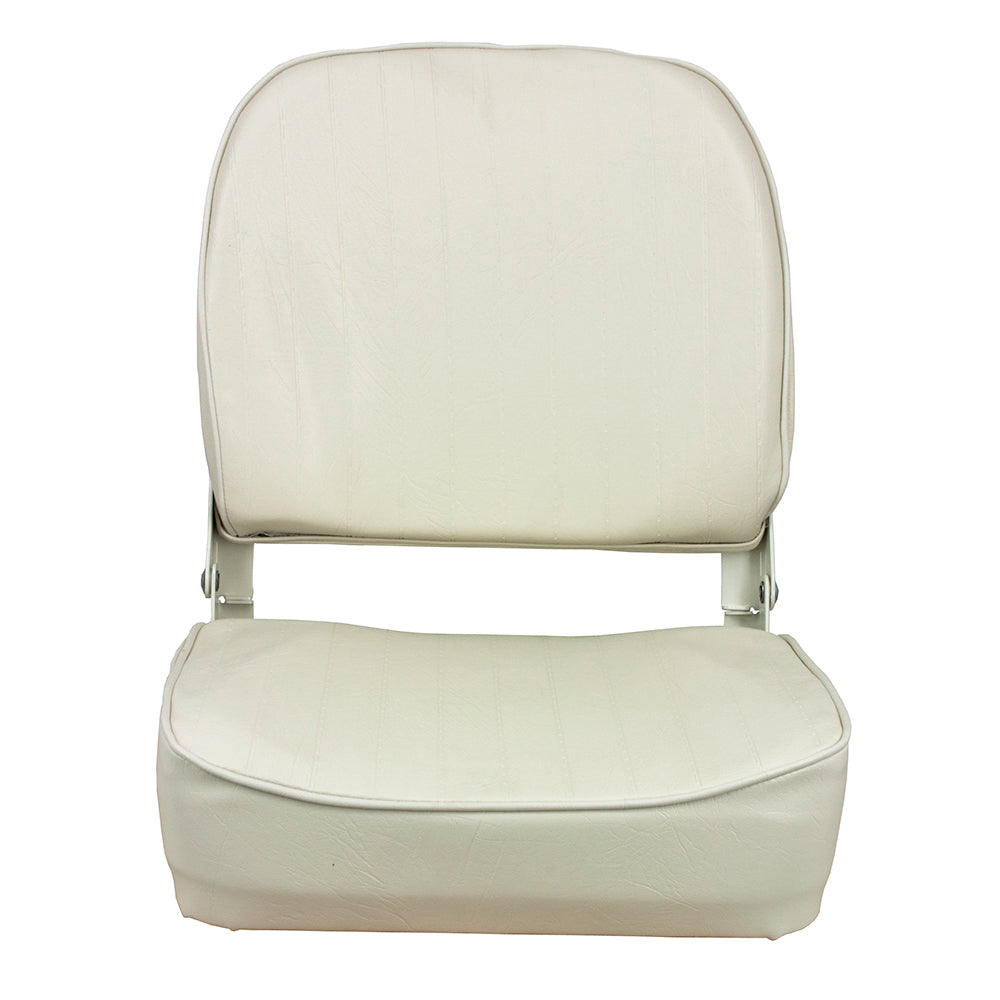 Springfield Economy Folding Seat - White [1040629] - Premium Seating from Springfield Marine - Just $81.99! 