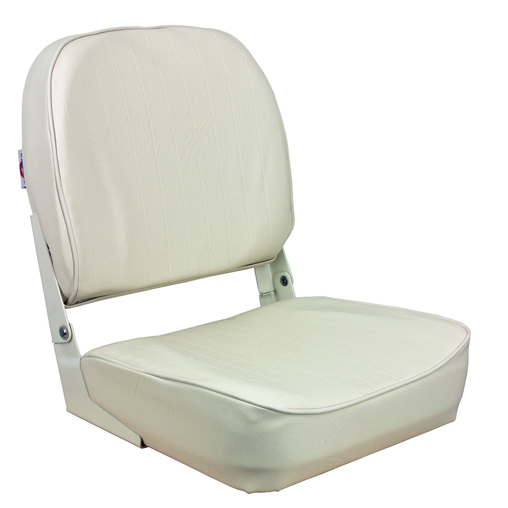 Springfield Economy Folding Seat - White [1040629] - Premium Seating from Springfield Marine - Just $81.99! 