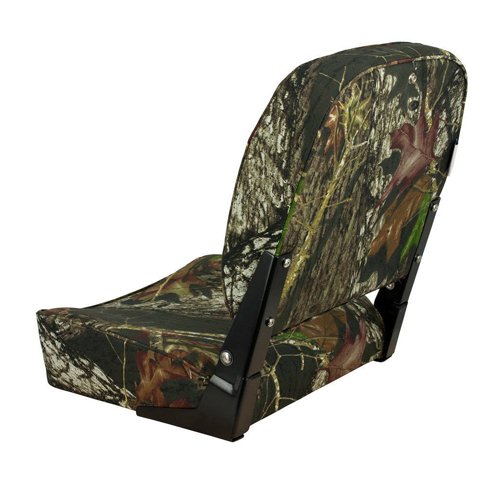 Springfield Economy Folding Seat - Mossy Oak Camo [1040626] - Premium Seating from Springfield Marine - Just $119.99! 