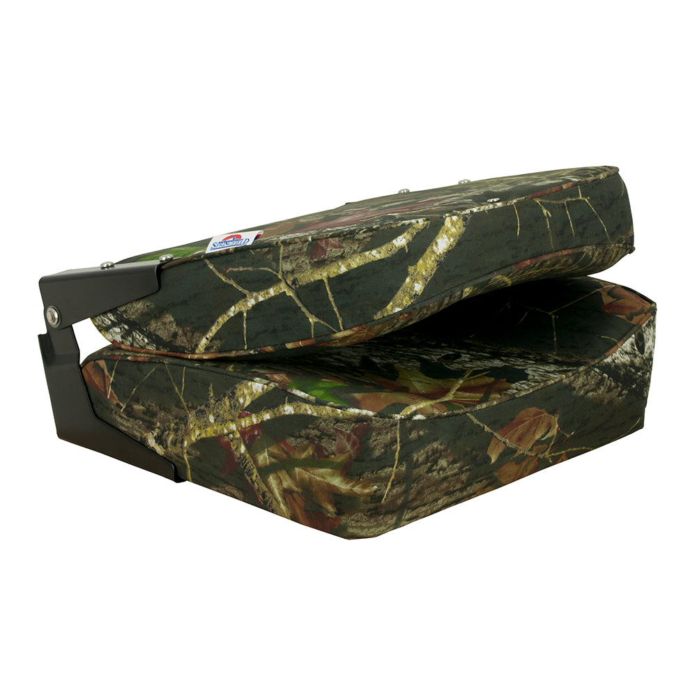 Springfield Economy Folding Seat - Mossy Oak Camo [1040626] - Premium Seating from Springfield Marine - Just $119.99! 