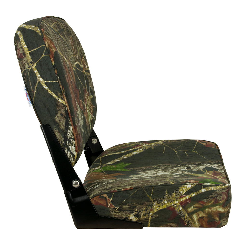 Springfield Economy Folding Seat - Mossy Oak Camo [1040626] - Premium Seating from Springfield Marine - Just $119.99! 