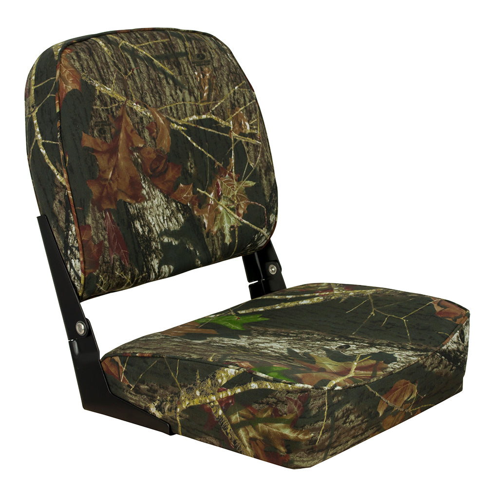 Springfield Economy Folding Seat - Mossy Oak Camo [1040626] - Premium Seating from Springfield Marine - Just $119.99! 