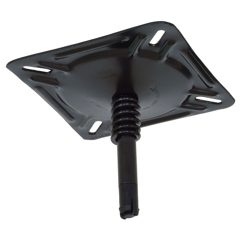 Springfield KingPin 7" x 7" Seat Mount w/Spring - E-Coat Finish [1615201-EC] - Premium Seating from Springfield Marine - Just $19.99! 