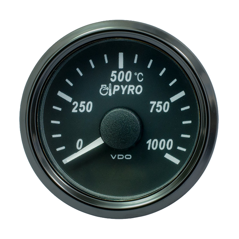 VDO SingleViu 52mm (2-1/16") Exhaust Gas Temp. Gauge - 1000C [A2C3833050030] - Premium Gauges from VDO - Just $108.99! 