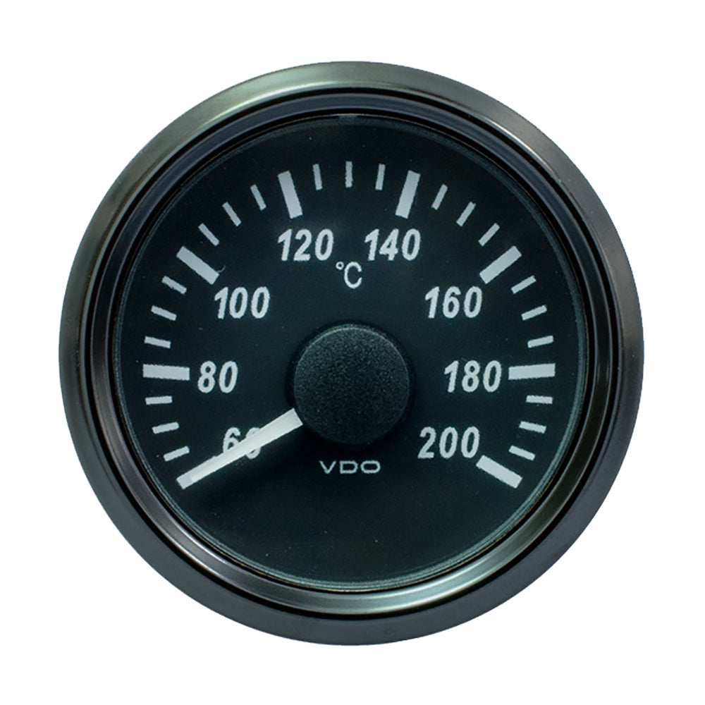 VDO SingleViu 52mm (2-1/16") Cylinder Temp. Gauge - 200C - 471-14 Ohm [A2C3833520030] - Premium Gauges from VDO - Just $100.99! 