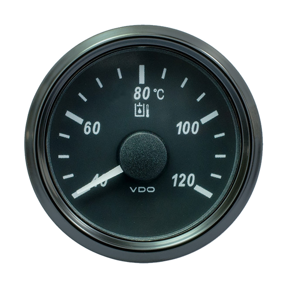 VDO SingleViu 52mm (2-1/16") Hydraulic Oil Temp. Gauge - 120C - 291-22 Ohm [A2C3833510030] - Premium Gauges from VDO - Just $100.99! 