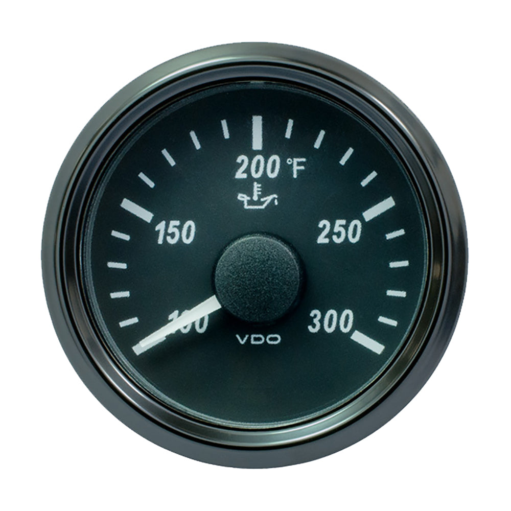 VDO SingleViu 52mm (2-1/16") Oil Temp. Gauge - 300 F - 322-18 Ohm [A2C3833410030] - Premium Gauges from VDO - Just $100.99! 