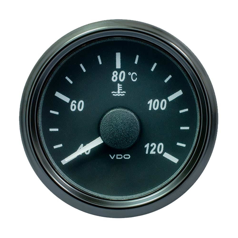 VDO SingleViu 52mm (2-1/16") Water Temp. Gauge - 120 C - 291-22 ohm [A2C3833320030] - Premium Gauges from VDO - Just $100.99! 