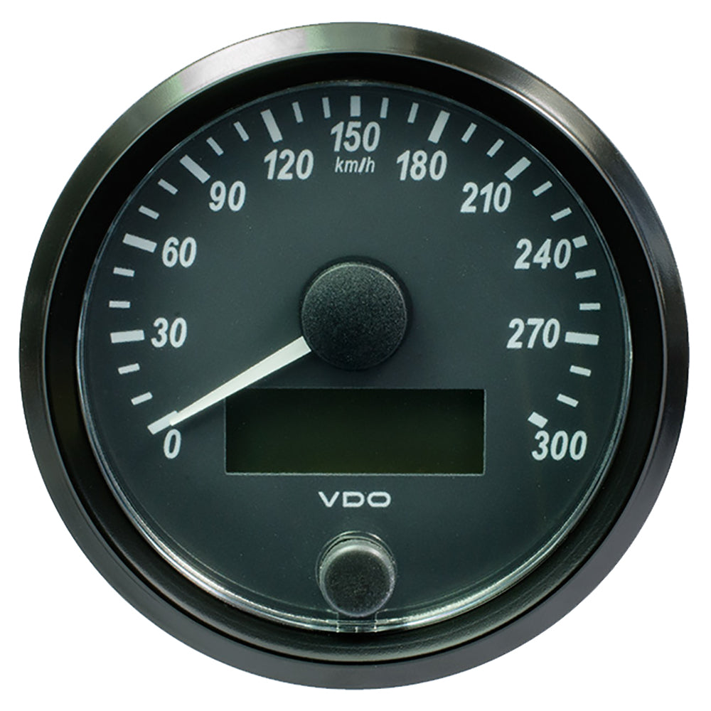 VDO SingleViu 80mm (3-1/8") Speedometer - 300 KM/H [A2C3832950030] - Premium Gauges from VDO - Just $199.99! 