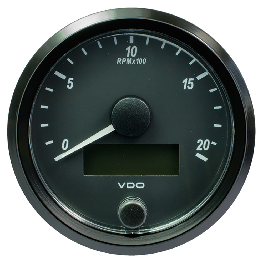 VDO SingleViu 80mm (3-1/8") Tachometer - 2000 RPM [A2C3832960030] - Premium Gauges from VDO - Just $199.99! 