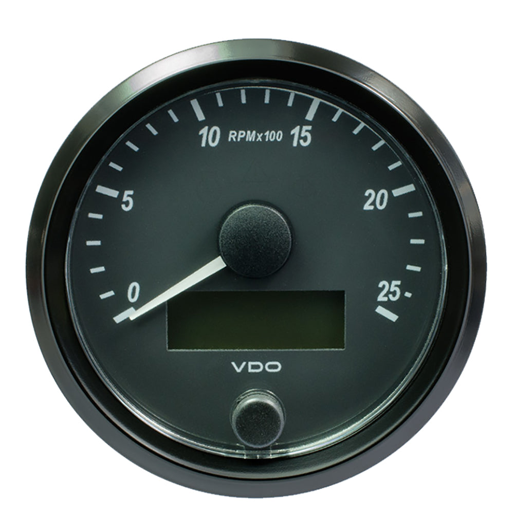 VDO SingleViu 80mm (3-1/8") Tachometer - 2500 RPM [A2C3832970030] - Premium Gauges from VDO - Just $199.99! 