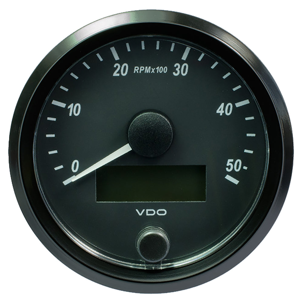 VDO SingleViu 80mm (3-1/8") Tachometer - 5000 RPM [A2C3833000030] - Premium Gauges from VDO - Just $199.99! 