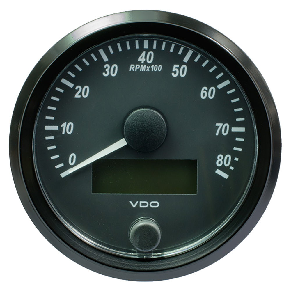 VDO SingleViu 80mm (3-1/8") Tachometer - 8000 RPM [A2C3833020030] - Premium Gauges from VDO - Just $199.99! 