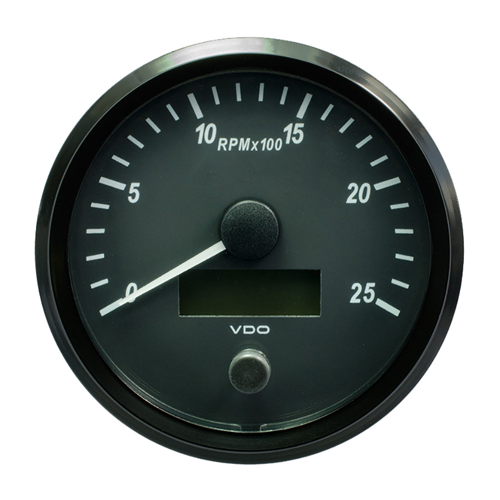 VDO SingleViu 100mm (4") Tachometer - 2500 RPM [A2C3832820030] - Premium Gauges from VDO - Just $206.99! 