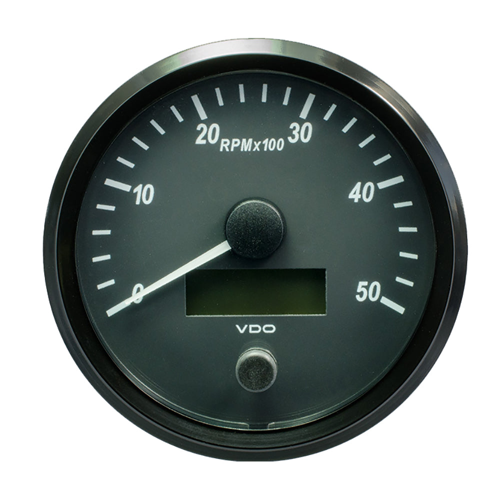 VDO SingleViu 100mm (4") Tachometer - 5000 RPM [A2C3832790030] - Premium Gauges from VDO - Just $206.99! 