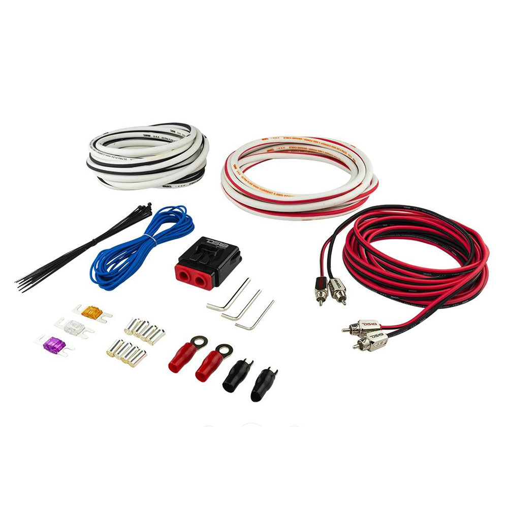 DS18 Hydro Power Amplifier Install Kit - 4GA [MOFCKIT4] - Premium Accessories from DS18 - Just $143.96! 