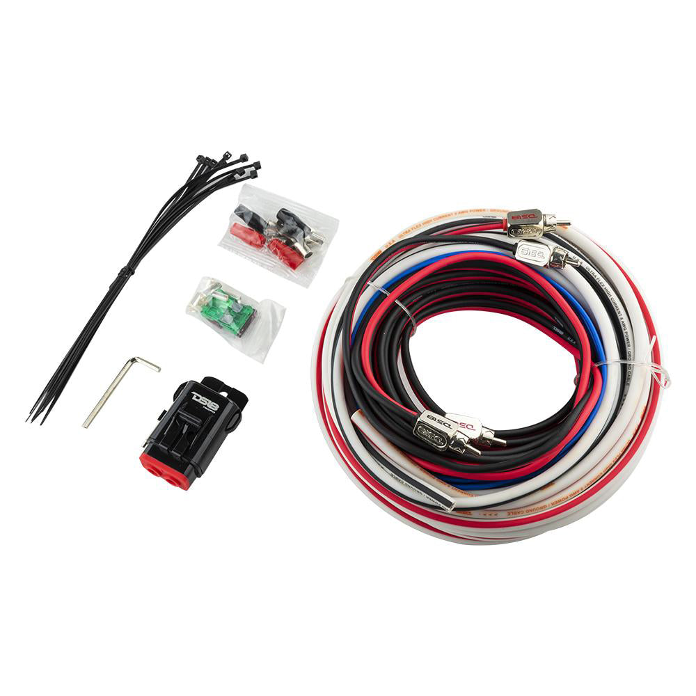 DS18 Hydro Power Amplifier Install Kit - 8GA [MOFCKIT8] - Premium Accessories from DS18 - Just $69.99! 