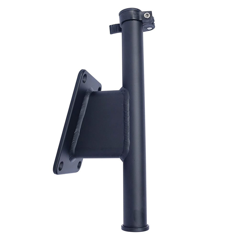 Panther 2.5" Set Back Transom Mount Bracket - Black - Powder Coat [KPS25B] - Premium Anchoring Accessories from Panther Products - Just $144.99! Shop now at Boat Gear Depot