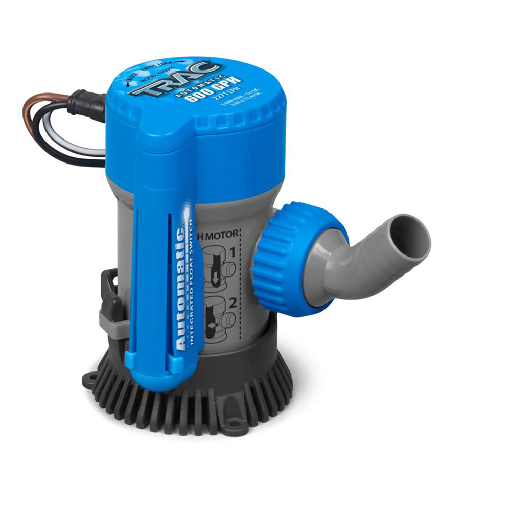 TRAC Outdoor Bilge Pump - 600 GPH - Automatic [69310] - Premium Bilge Pumps from TRAC Outdoors - Just $35.99! 