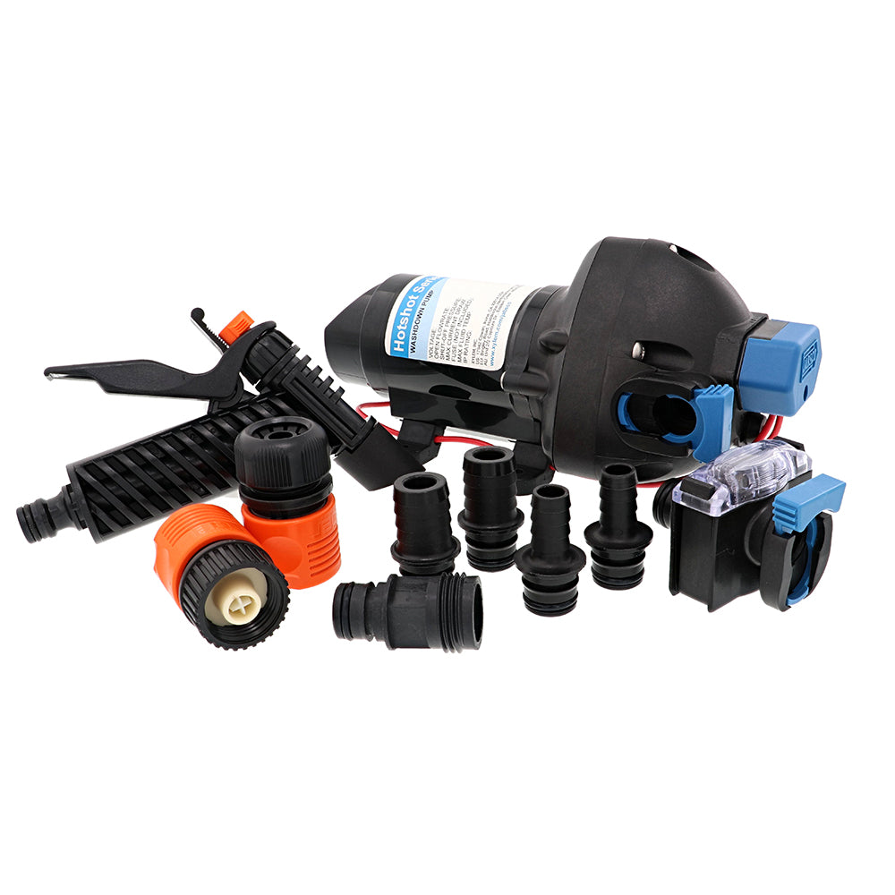 Jabsco HotShot 3 Washdown Pump - 12V - 3 GPM - 50 PSI [32305-5012-3A] - Premium Washdown / Pressure Pumps from Jabsco - Just $138.99! 