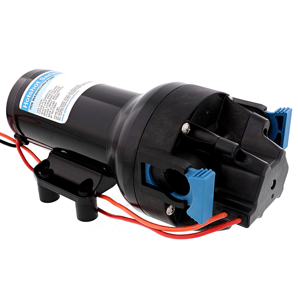 Jabsco HotShot HD6 Heavy Duty Washdown Pump w/25 HoseCoil - 12V - 6 GPM - 70 PSI [P601J-219N-4A] - Premium Washdown / Pressure Pumps from Jabsco - Just $253.99! 