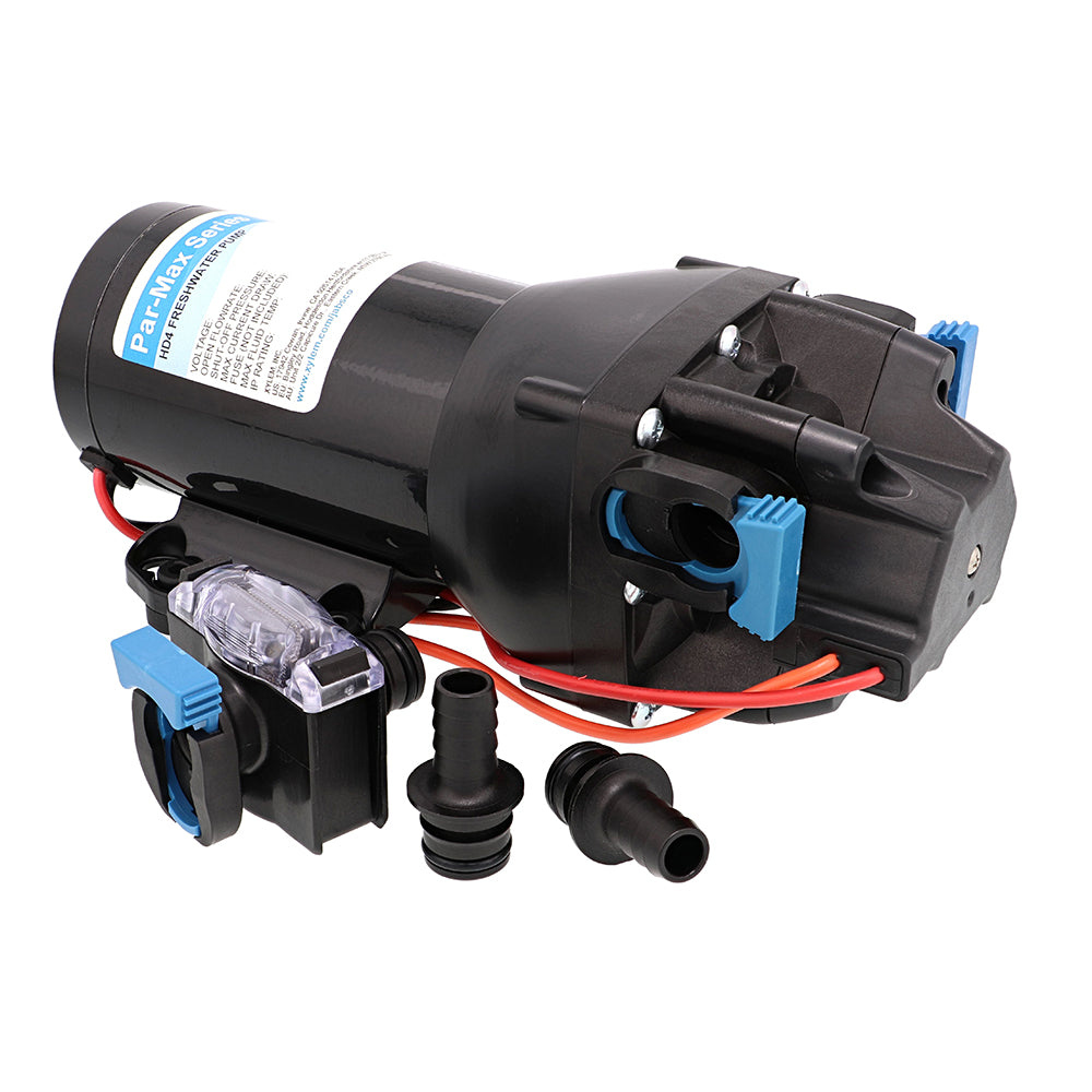 Jabsco Par-Max HD4 Heavy Duty Water Pressure Pump - 12V - 4 GPM - 40 PSI [Q401J-115S-3A] - Premium Washdown / Pressure Pumps from Jabsco - Just $174.99! 