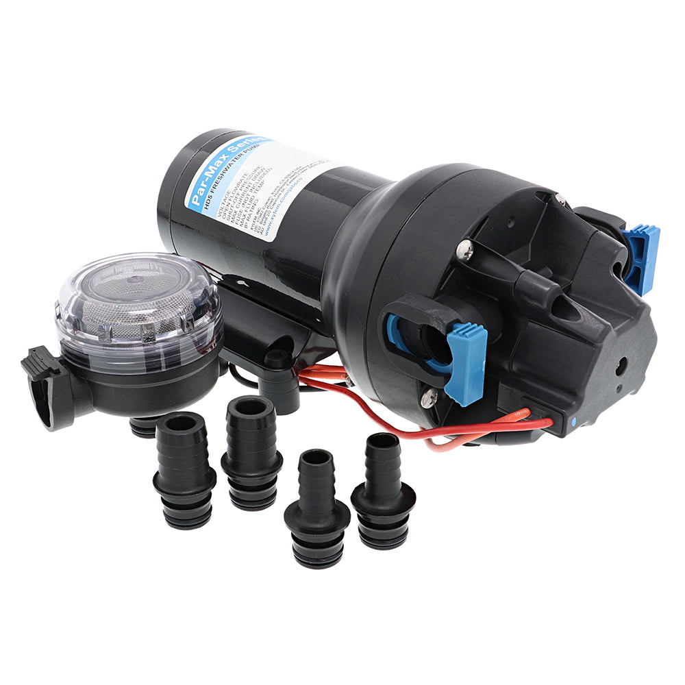 Jabsco Par-Max HD5 Heavy Duty Water Pressure Pump - 12V - 5 GPM - 40 PSI [P501J-115S-3A] - Premium Washdown / Pressure Pumps from Jabsco - Just $214.99! 